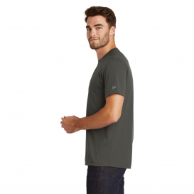 New Era NEA100 Heritage Blend Crew Tee - Graphite
