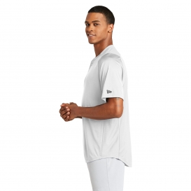 New Era NEA221 Diamond Era 2-Button Jersey - White