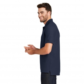 New Era NEA300 Venue Home Plate Polo - True Navy