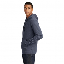 New Era NEA510 Tri-Blend Fleece Pullover Hoodie - True Navy Heather