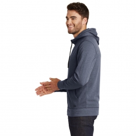 New Era NEA511 Tri-Blend Fleece Full-Zip Hoodie - True Navy Heather