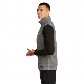 The North Face NF0A47FA Sweater Fleece Vest - TNF Medium Grey Heather