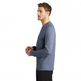 OGIO Endurance OE340 Force Long Sleeve Tee - Blue Indigo Heather