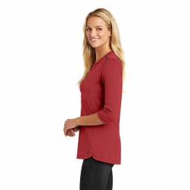 OGIO LOG132 Ladies Fuse Henley - Signal Red