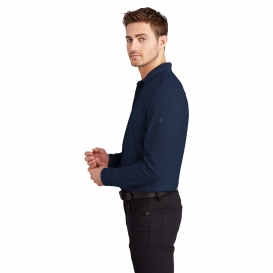OGIO OG105 Caliber 2.0 Long Sleeve Polo - Navy
