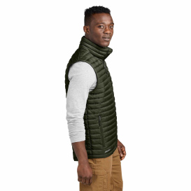 Eddie Bauer EB516 Packable Quilted Vest - Olive Green