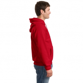 Hanes P170 ComfortBlend EcoSmart Pullover Hooded Sweatshirt - Deep Red
