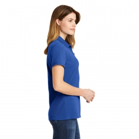 Port & Company LKP1500 Ladies Combed Ring Spun Pique Polo - Royal