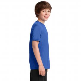 Port & Company PC380Y Youth Performance Tee - Royal | Full Source