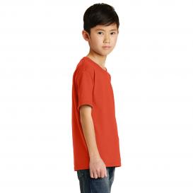 Port & Company PC55Y Youth Core Blend Tee - Orange