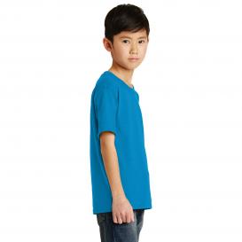 Port & Company PC55Y Youth Core Blend Tee - Sapphire
