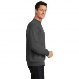 Port & Company PC78 Core Fleece Crewneck Sweatshirt - Charcoal | Full ...