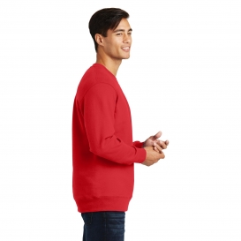 Port & Company PC850 Fan Favorite Fleece Crewneck Sweatshirt - Bright Red