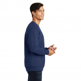 Port & Company PC850 Fan Favorite Fleece Crewneck Sweatshirt - Team Navy