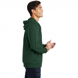 Port & Company PC850ZH Fan Favorite Fleece Full-Zip Hooded Sweatshirt - Forest Green