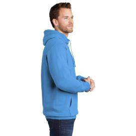 Port & Company PC098H Beach Wash Garment-Dyed Pullover Hooded Sweatshirt - Blue Moon