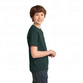 Port & Company PC61Y Youth Essential T-Shirt - Dark Green