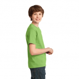 Port & Company PC61Y Youth Essential T-Shirt - Lime