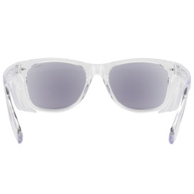 Bouton 250-170-0123 Commuter Auto Focus Readers Safety Glasses - Clear Frame - Clear Anti-fog Lens