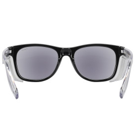 Bouton 250-170-5123T Commuter Auto Focus Readers Safety Glasses - Black Frame - Tinted Anti-fog Lens