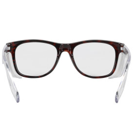 Bouton 250-170-8123 Commuter Auto Focus Readers Safety Glasses - Tortoise Shell Frame - Clear Anti-fog Lens