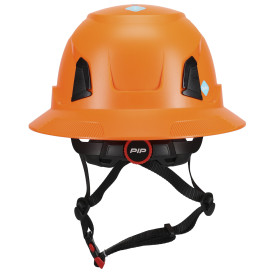PIP 280-HP1491R-FB Traverse ANSI Type II Full Brim Safety Helmet - Orange