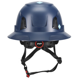 PIP 280-HP1491R-FB Traverse ANSI Type II Full Brim Safety Helmet - Navy