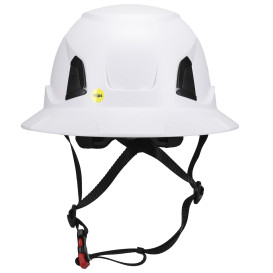 PIP 280-HP1491RM-FB Traverse ANSI Type II Full Brim Safety Helmet with Mips - White