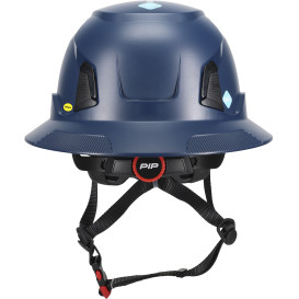PIP 280-HP1491RM-FB Traverse ANSI Type II Full Brim Safety Helmet with Mips - Navy