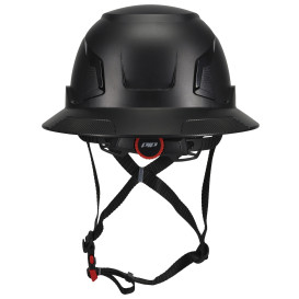 PIP 280-HP1491RM-FB Traverse ANSI Type II Full Brim Safety Helmet with Mips - Black
