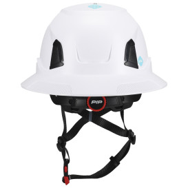 PIP 280-HP1491RV-FB Traverse ANSI Type II Full Brim Vented Safety Helmet - White
