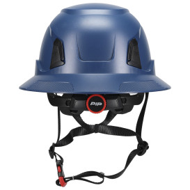 PIP 280-HP1491RV-FB Traverse ANSI Type II Full Brim Vented Safety Helmet - Navy