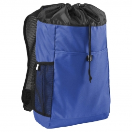 Port Authority BG211 Hybrid Backpack - Royal/Black