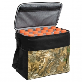 Port Authority BG514C Camouflage 24-Can Cube Cooler - Realtree Xtra/Black