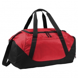 Port Authority BG804 Team Duffel - True Red/Black