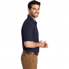 Port Authority K164 SuperPro Knit Polo - True Navy