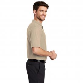 Port Authority K500 Silk Touch Polo - Stone | Full Source