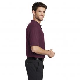 Port Authority K500ES Extended Size Silk Touch Polo - Burgundy