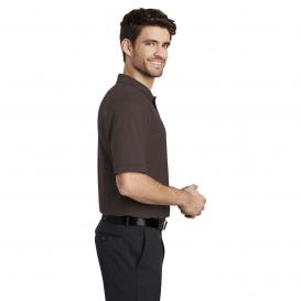 Port Authority K500ES Extended Size Silk Touch Polo - Coffee Bean