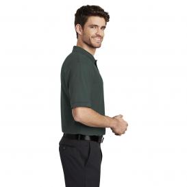 Port Authority K500ES Extended Size Silk Touch Polo - Dark Green