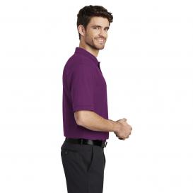 Port Authority K500ES Extended Size Silk Touch Polo - Deep Berry