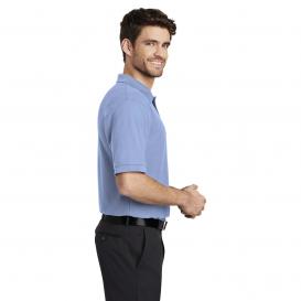 Port Authority K500ES Extended Size Silk Touch Polo - Light Blue