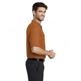 Port Authority K500ES Extended Size Silk Touch Polo - Texas Orange