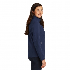 Port Authority L317 Ladies Core Soft Shell Jacket - Dress Blue Navy ...
