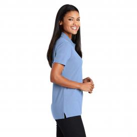 Port Authority L510 Ladies Stain-Resistant Polo - Light Blue
