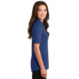 Port Authority L5200 Ladies Silk Touch Interlock Performance Polo - Royal