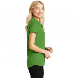 Port Authority L580 Ladies Pinpoint Mesh Polo - Treetop Green