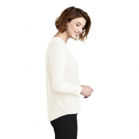 Port Authority LW702 Ladies Wrap Blouse - Ivory Chiffon | Full Source