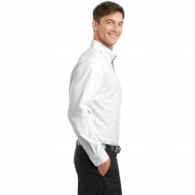 Port Authority TS658 Tall SuperPro Oxford Shirt - White