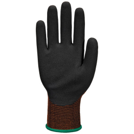 Portwest A373 Grip 18 Latex Sandy Gloves - Black